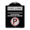 Signmission Fire Lane No Stopping Standing or Parking Heavy-Gauge Aluminum Sign, 24" x 18", BS-1824-24001 A-DES-BS-1824-24001 - alternate 1